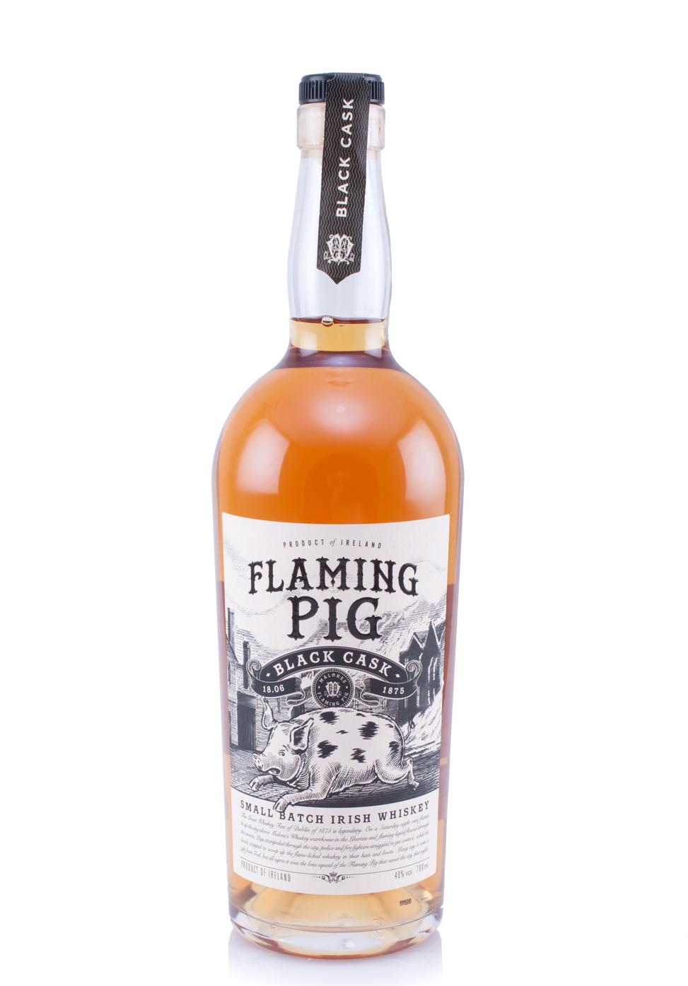 WHISKY FLAMING PIG BLACK CASK