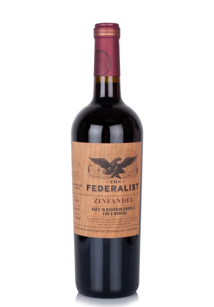 THE FEDERALIST ZINFANDEL BOURBON BARREL AGED